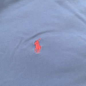 Blue Polo Ralph Lauren XL Pima soft touch polo shirt